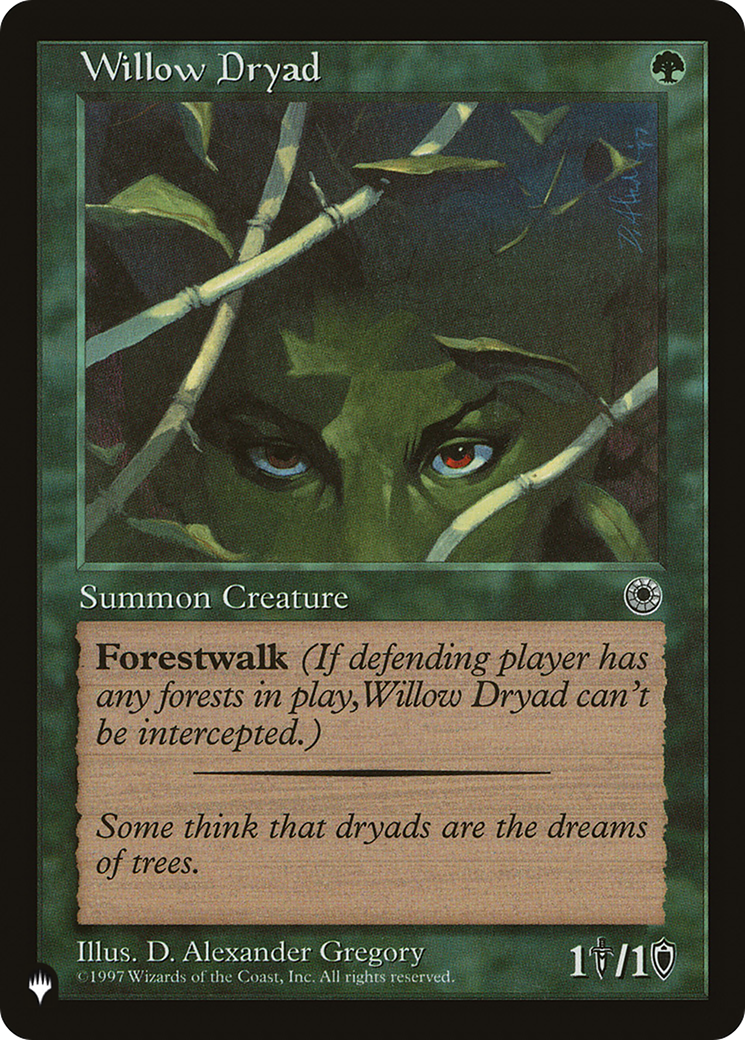 Willow Dryad Card Image