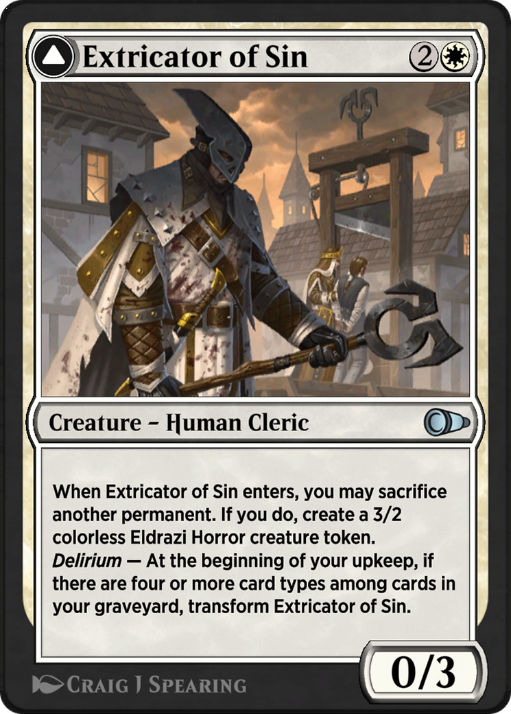 Extricator of Sin // Extricator of Flesh Card Image