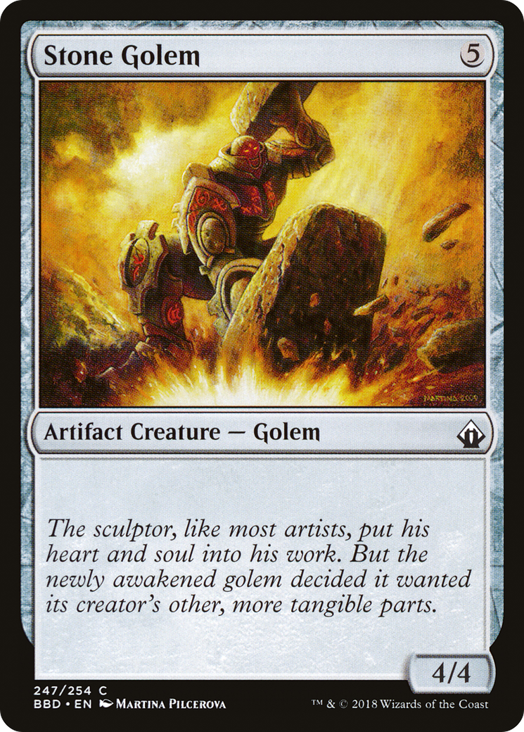 Stone Golem Card Image