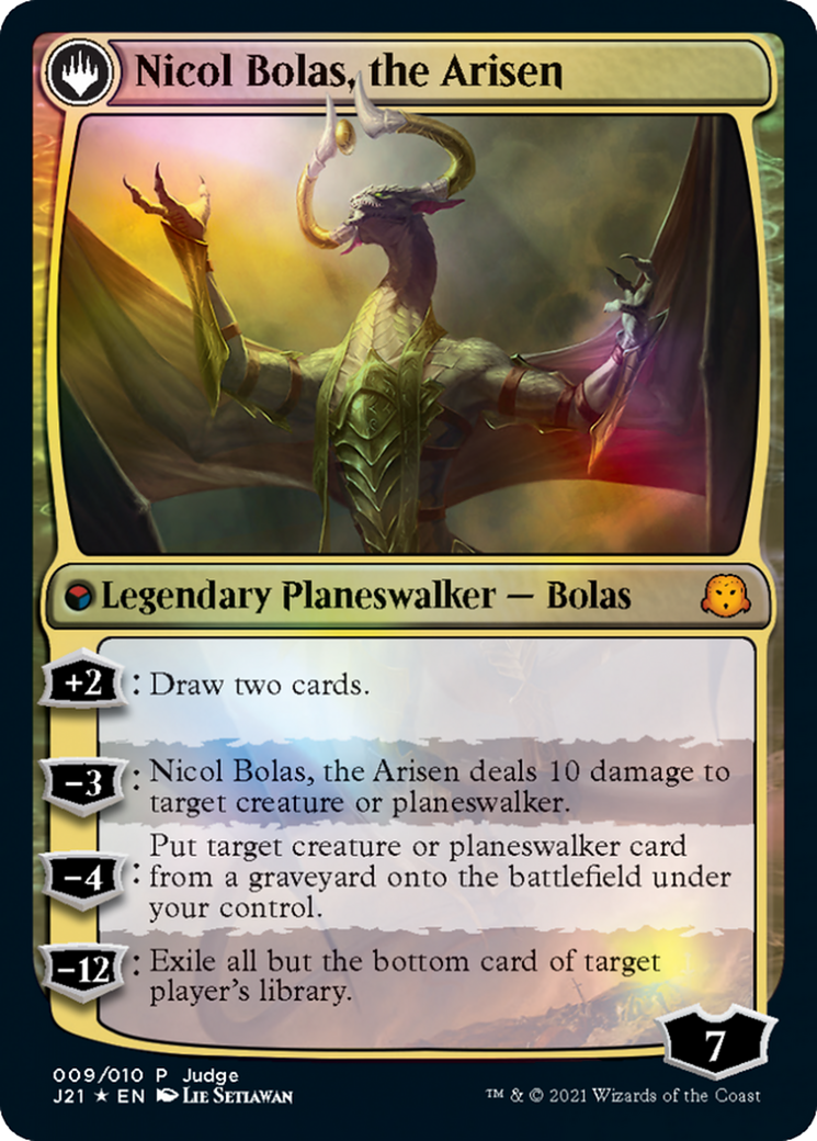 Nicol Bolas, the Ravager // Nicol Bolas, the Arisen Card Image