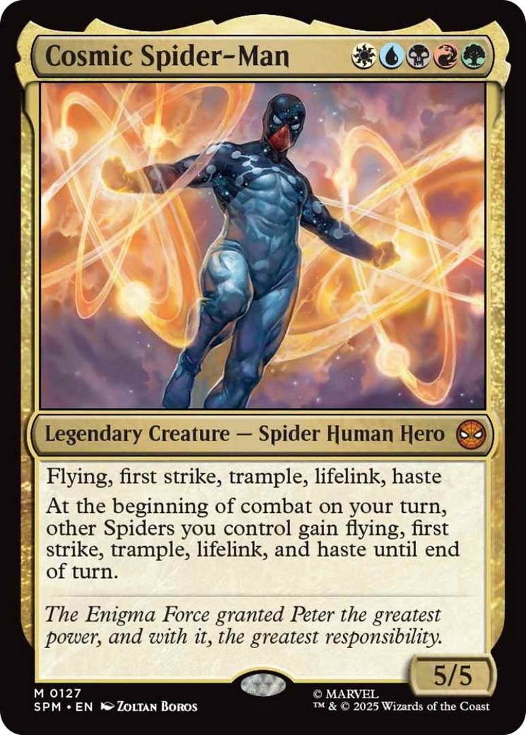 Cosmic Spider-Man Card Image