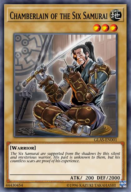 Chamberlain of the Six Samurai Card Image