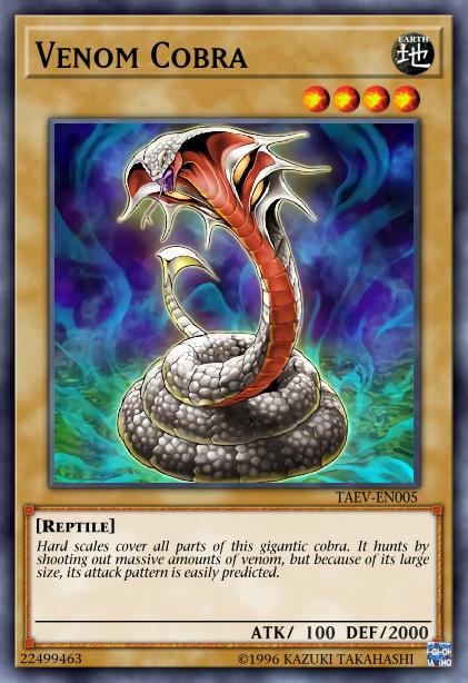 Venom Cobra Card Image