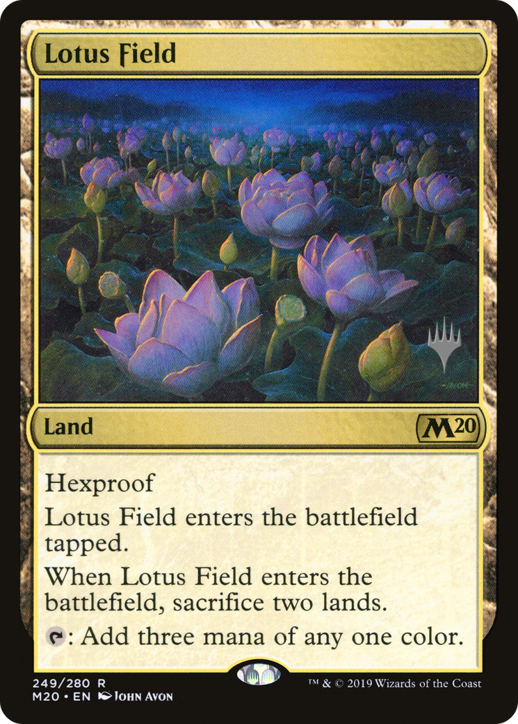 Lotus Field Card Image