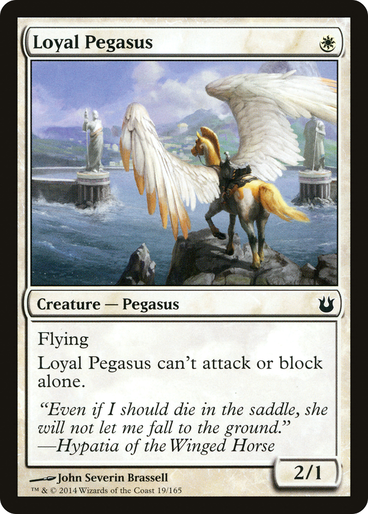 Loyal Pegasus Card Image