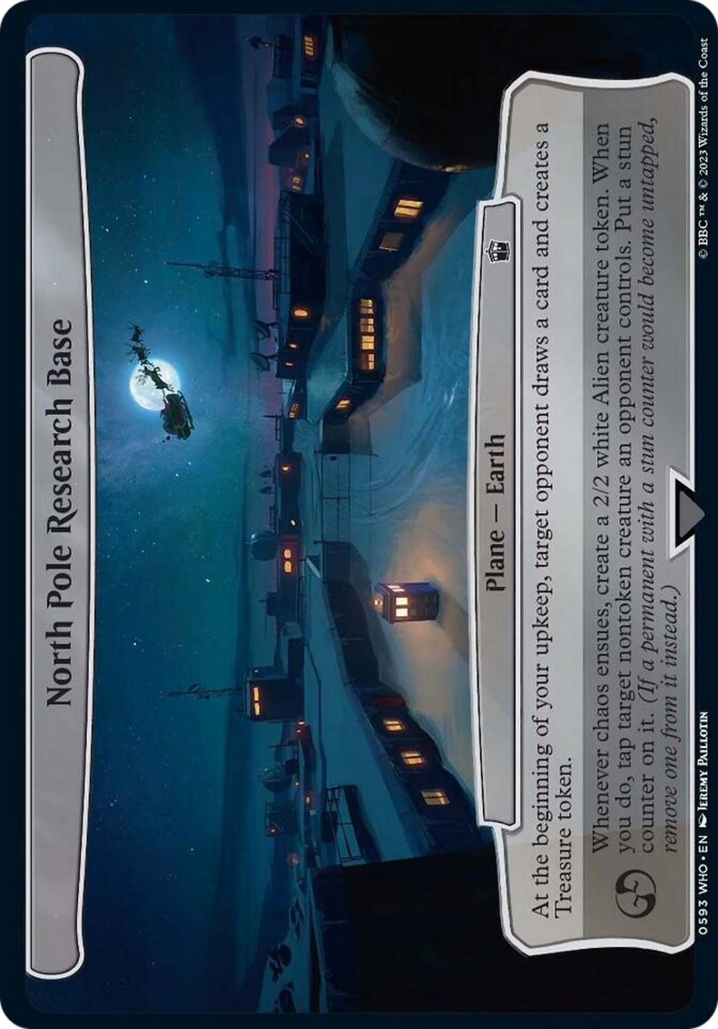 North Pole Research Base Card Image