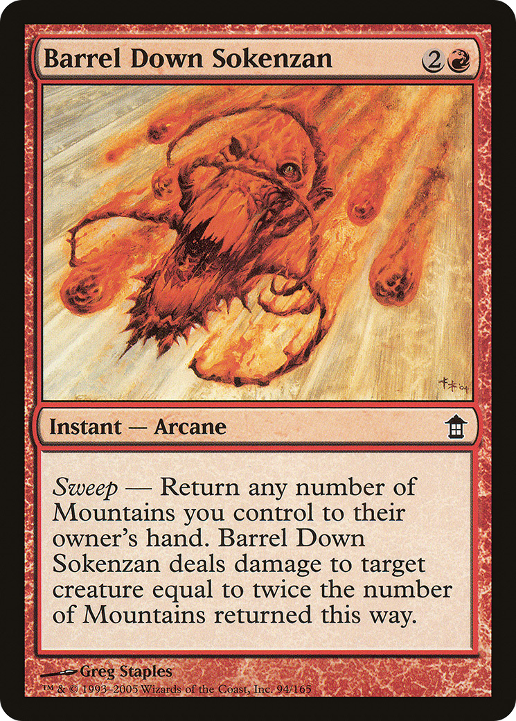 Barrel Down Sokenzan Card Image