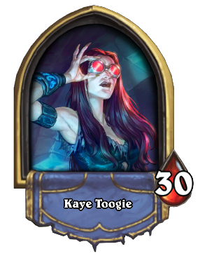 Kaye Toogie Card Image