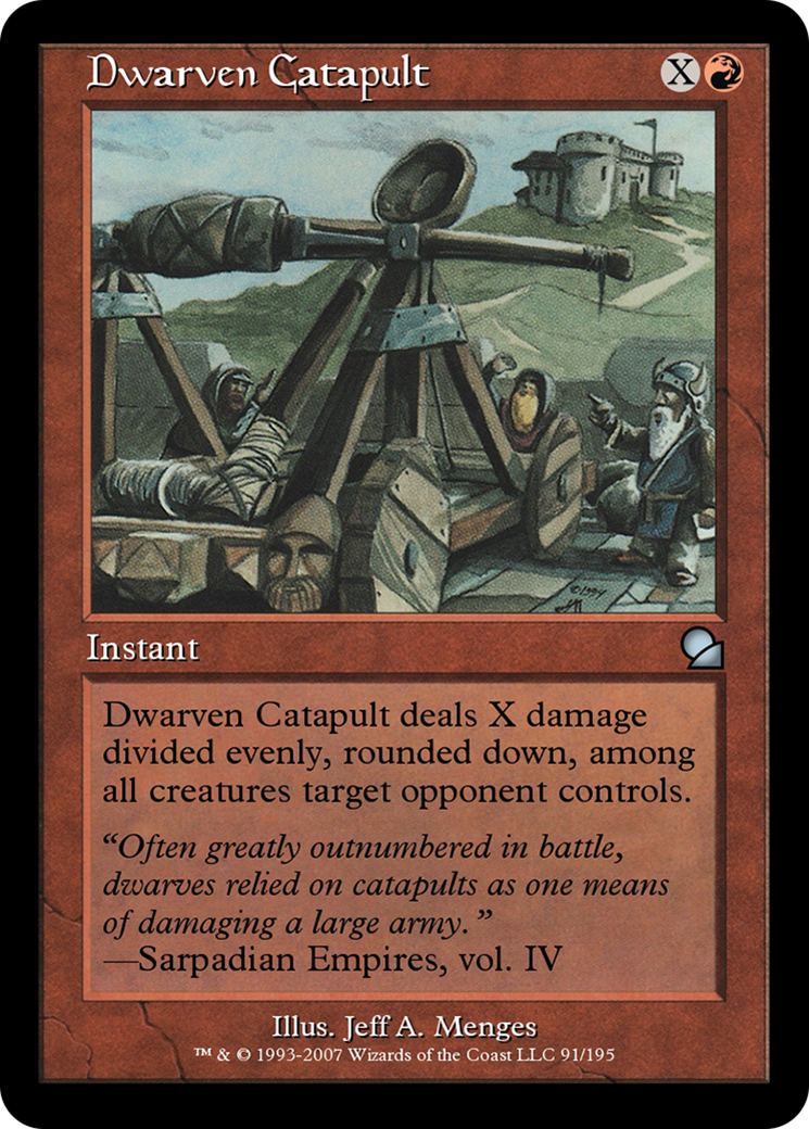 Dwarven Catapult Card Image