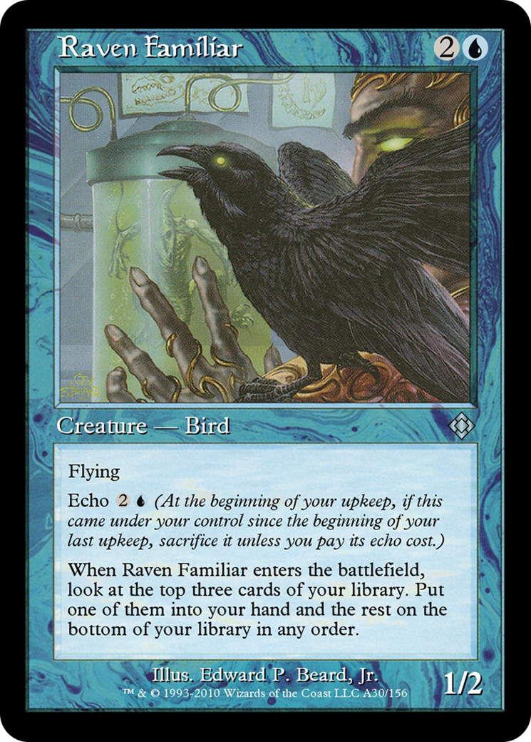 Raven Familiar Card Image