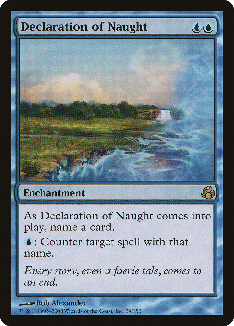 Declaration of Naught Card Image