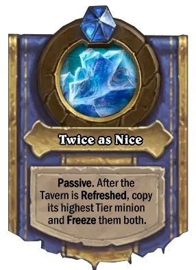 Twice as Nice Card Image