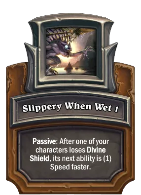 Slippery When Wet 1 Card Image