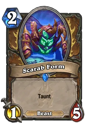 Scarab Form Card Image