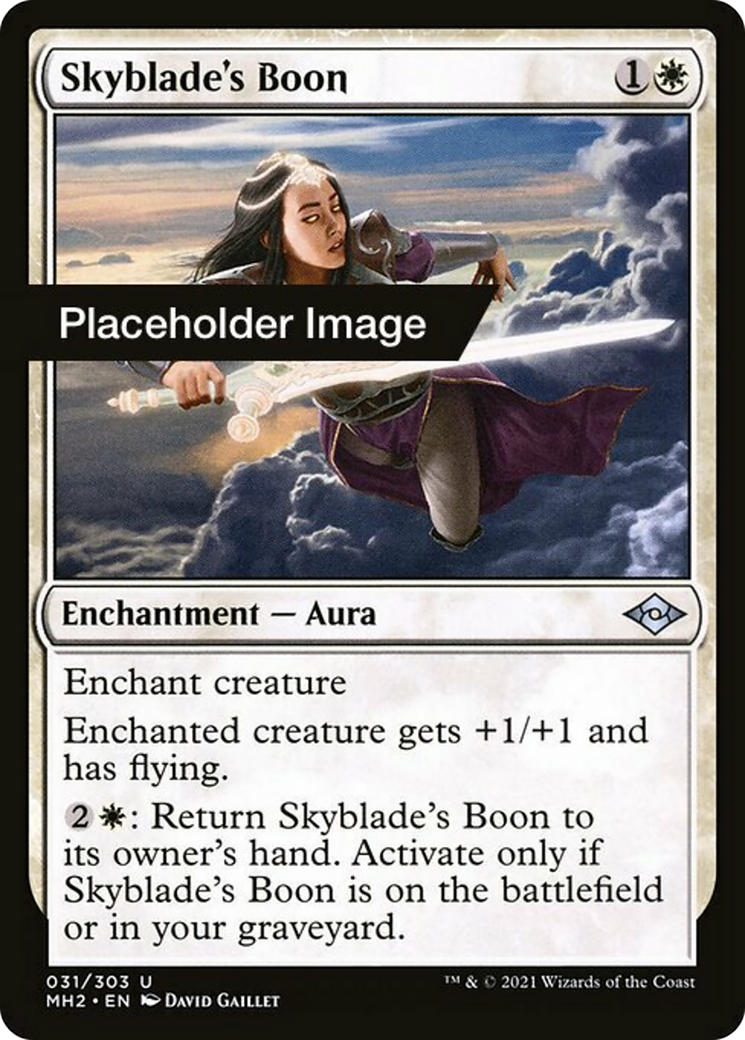 Skyblade's Boon Card Image