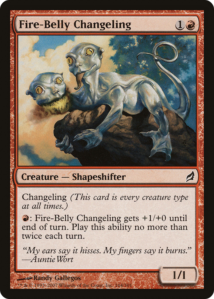 Fire-Belly Changeling Card Image