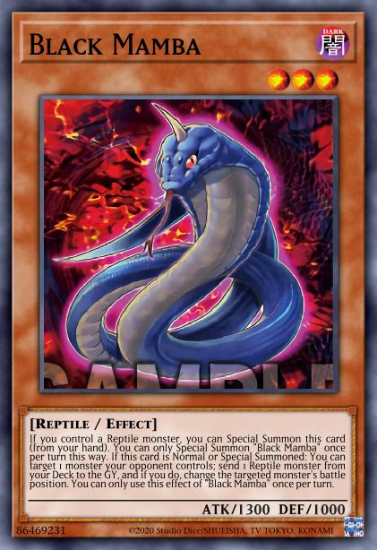 Black Mamba Card Image