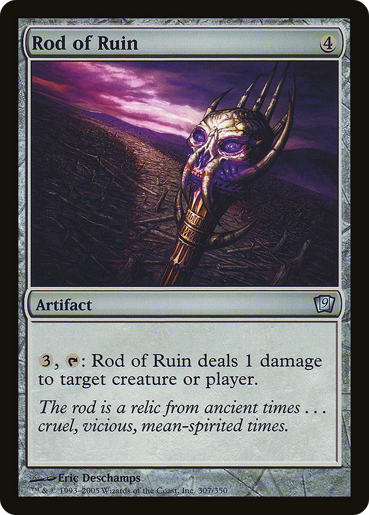 Rod of Ruin Card Image