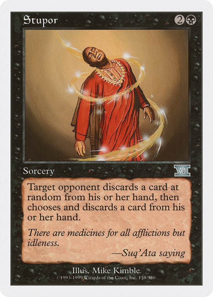 Stupor Card Image