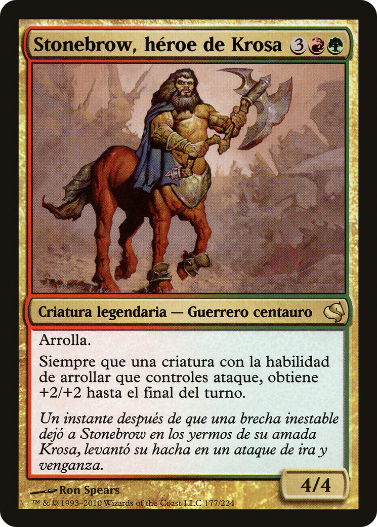 Stonebrow, Krosan Hero Card Image