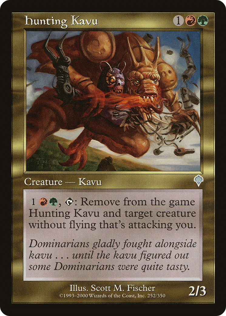 Hunting Kavu Card Image