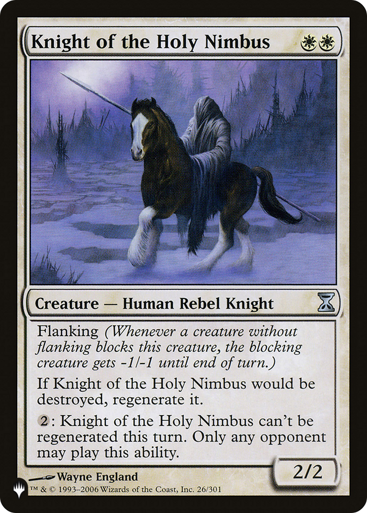 Knight of the Holy Nimbus Card Image