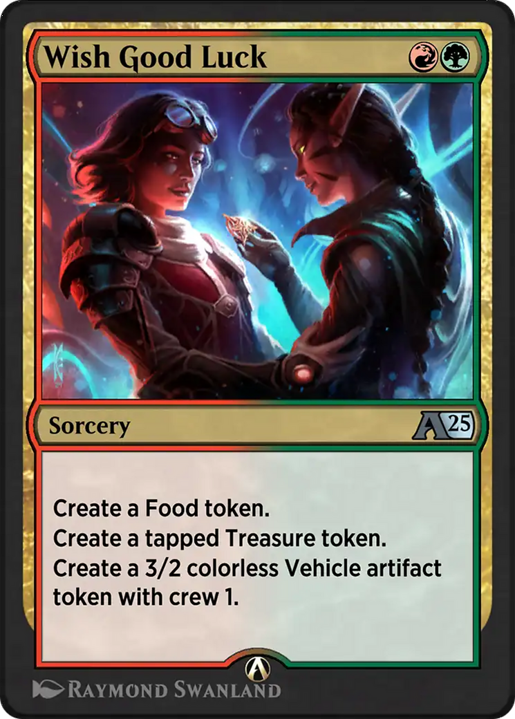 Wish Good Luck Card Image