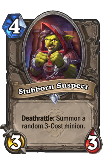 Stubborn Suspect Card Image