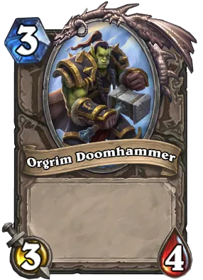 Orgrim Doomhammer Card Image