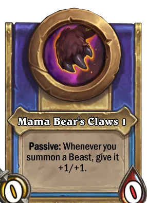 Mama Bear's Claws 1 Card Image