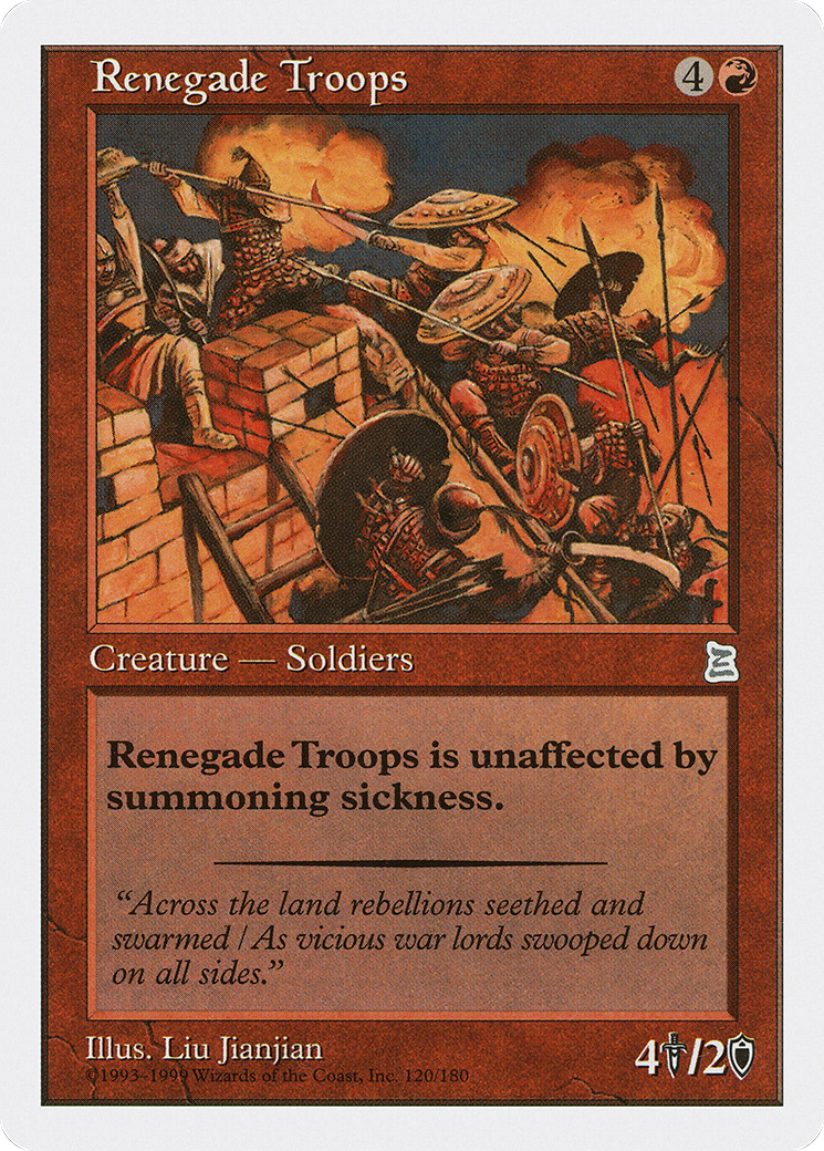 Renegade Troops Card Image