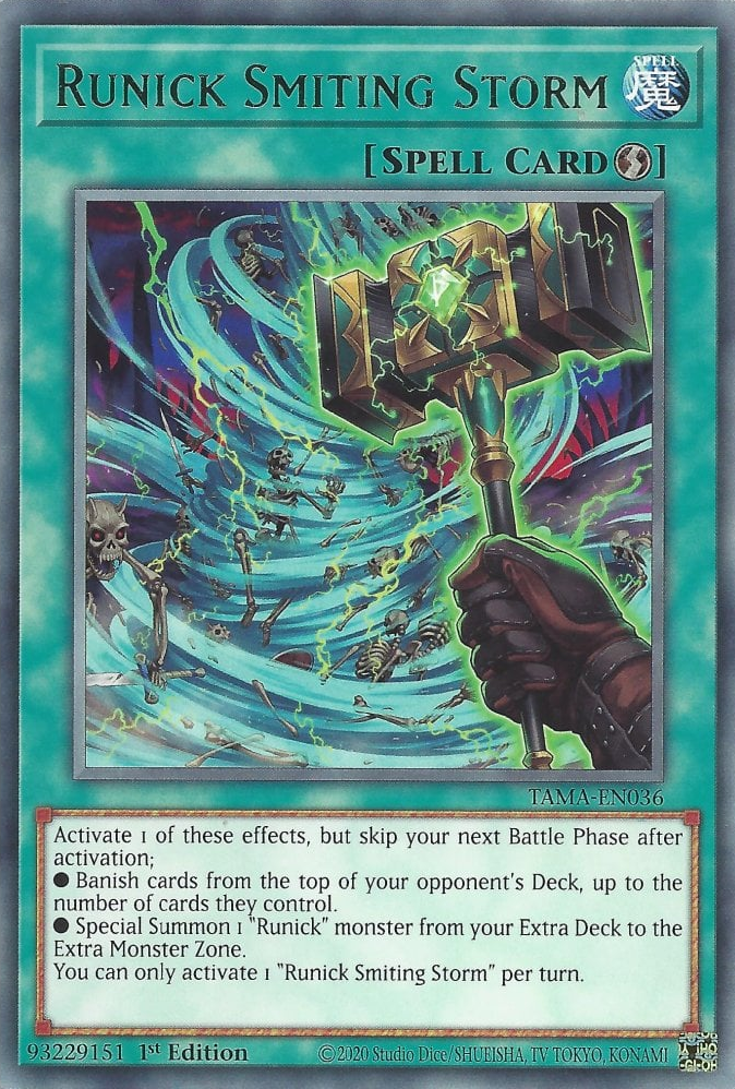 Runick Smiting Storm Card Image
