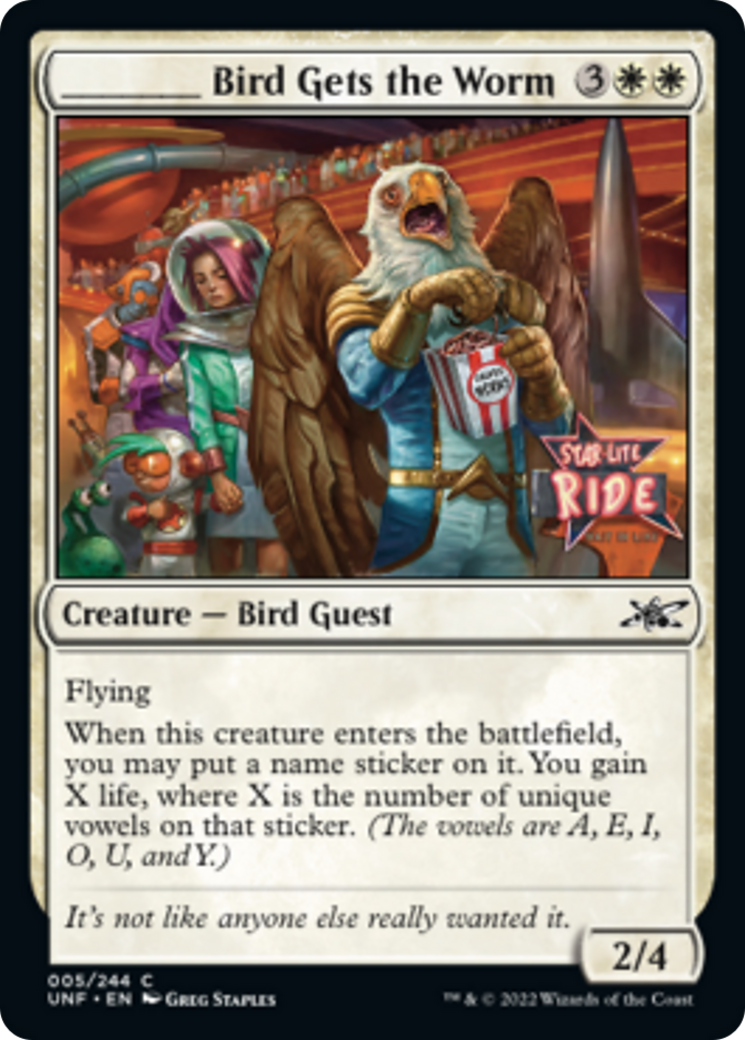 _____ Bird Gets the Worm Card Image