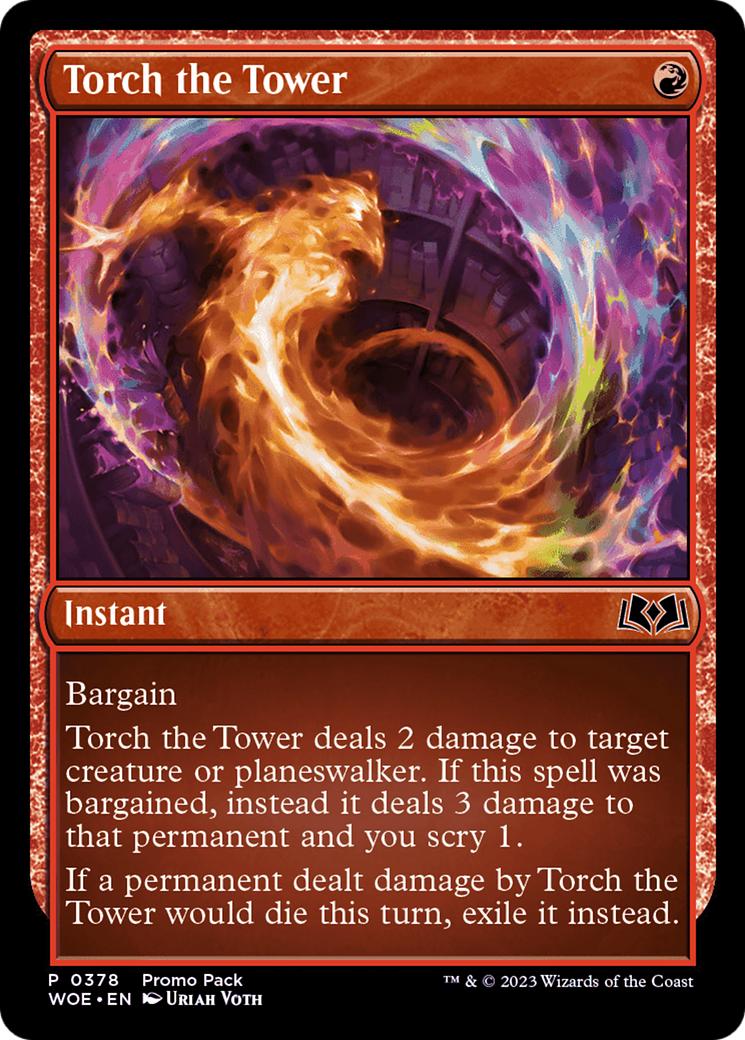 Torch the Tower Card Image