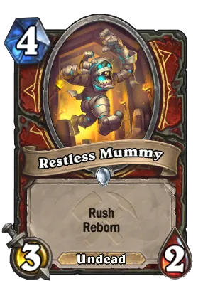 Restless Mummy Card Image