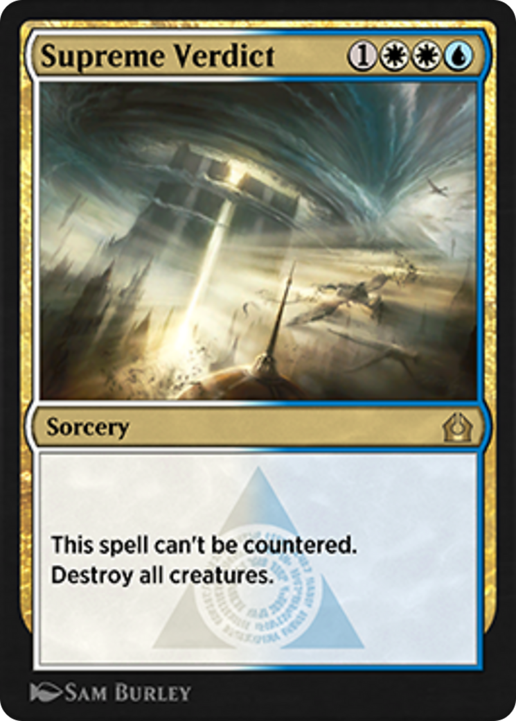 Supreme Verdict Card Image