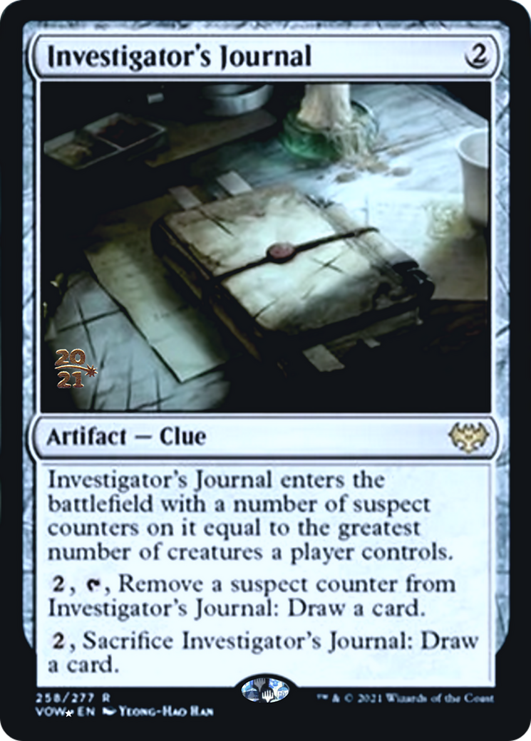 Investigator's Journal Card Image