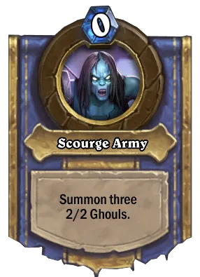 Scourge Army Card Image