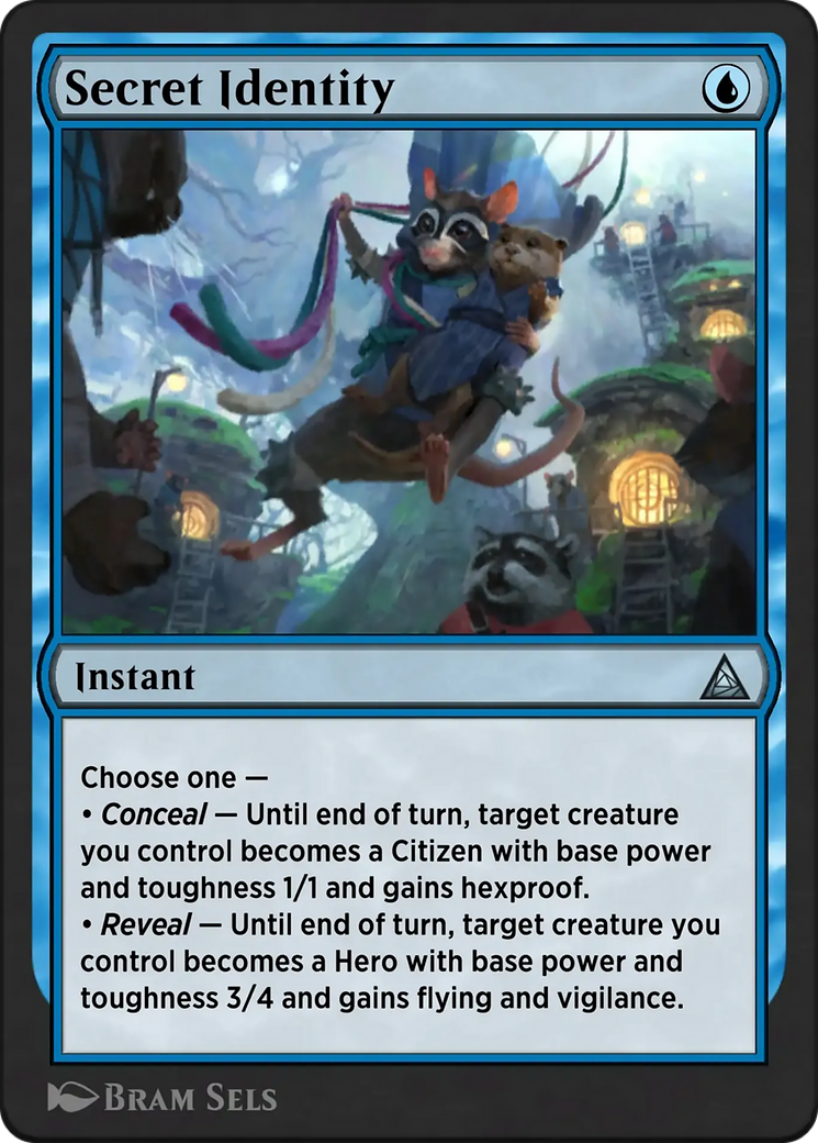 Secret Identity Card Image