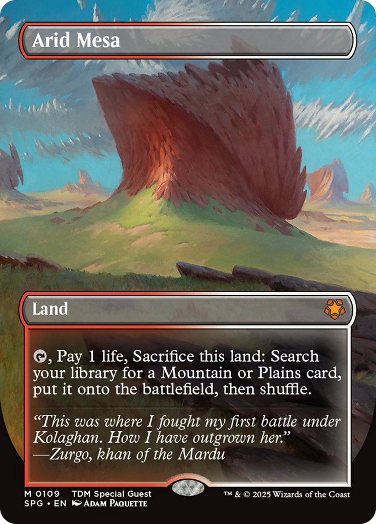 Arid Mesa Card Image