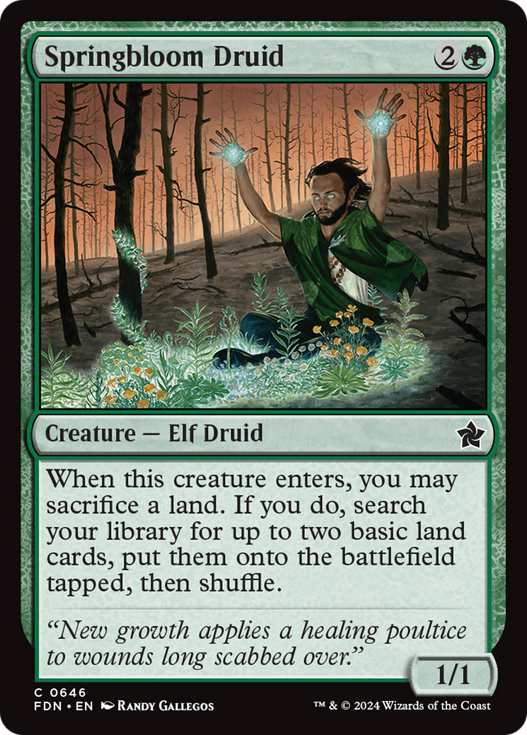 Springbloom Druid Card Image