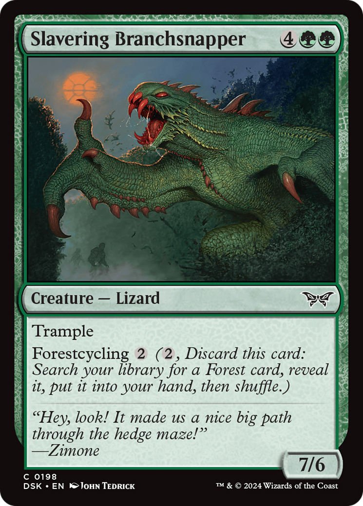 Slavering Branchsnapper Card Image