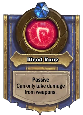 Blood Rune Card Image