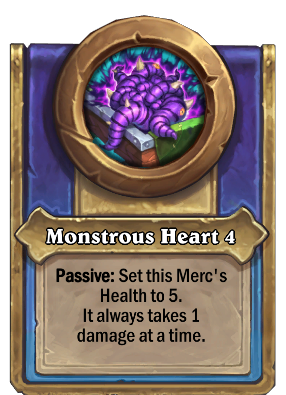 Monstrous Heart 4 Card Image