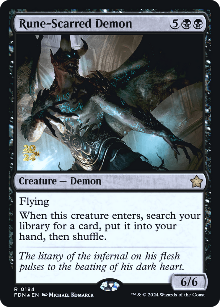 Rune-Scarred Demon Card Image