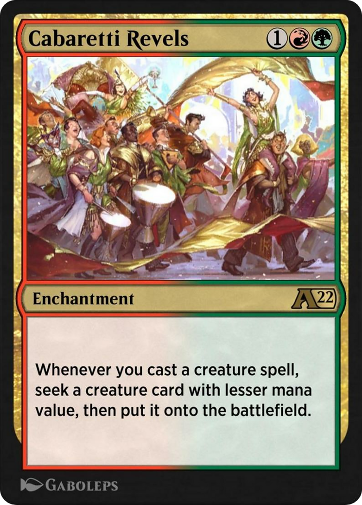 Cabaretti Revels Card Image