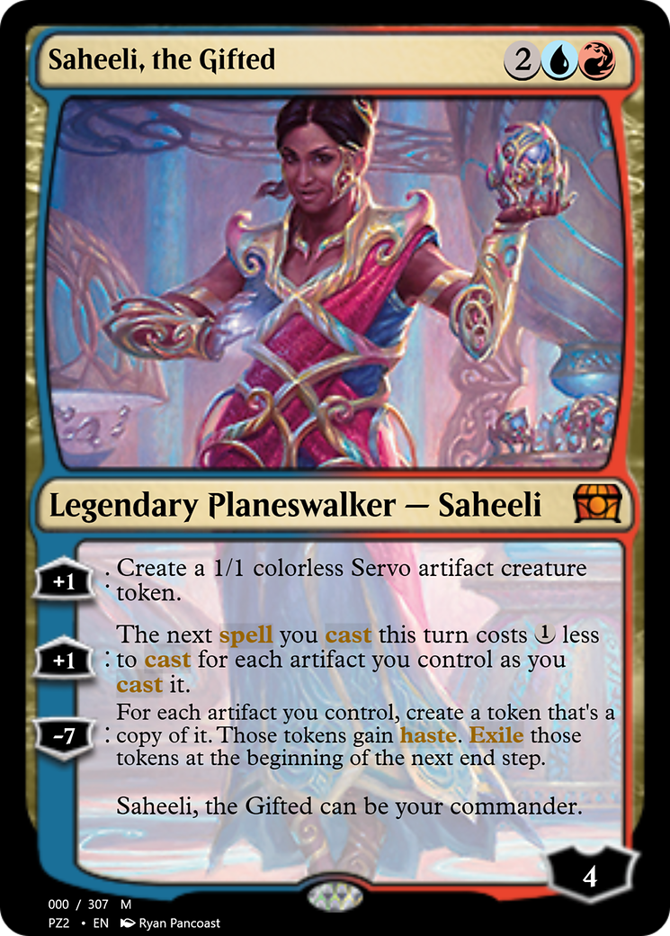 Saheeli, the Gifted Card Image