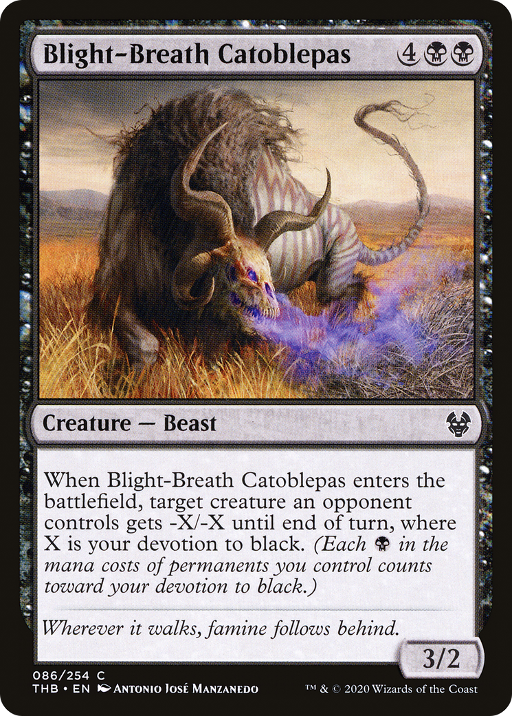 Blight-Breath Catoblepas Card Image