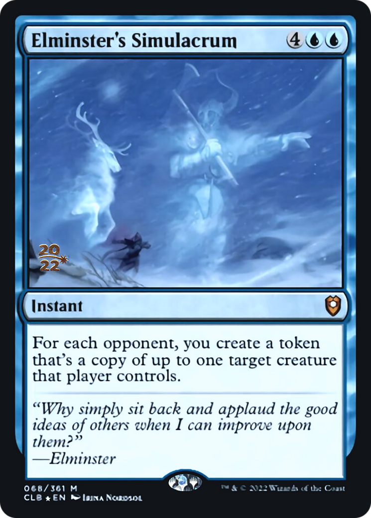 Elminster's Simulacrum Card Image