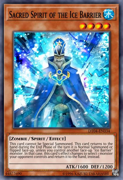 Sacred Spirit of the Ice Barrier Card Image